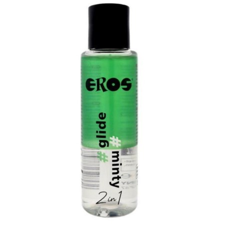 Eros - "2 In 1"Glide Minty Lubrificante A Base Di Silicone 100 Ml - EROS CLASSIC LINE - A Base Silicone | erosidea.com