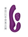 Vibratore Xocoon 2 In 1 Strapless Strap On Viola - XOCOON - Vibratori Doppi | erosidea.com