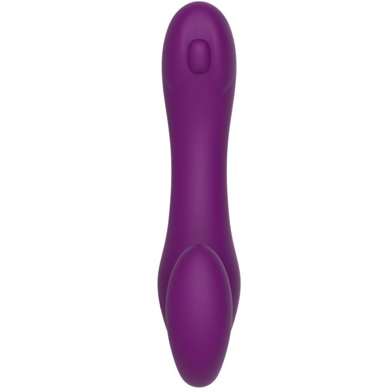 Vibratore Xocoon 2 In 1 Strapless Strap On Viola - XOCOON - Vibratori Doppi | erosidea.com