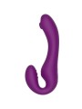 Vibratore Xocoon 2 In 1 Strapless Strap On Viola - XOCOON - Vibratori Doppi | erosidea.com