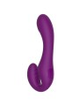 Vibratore Xocoon 2 In 1 Strapless Strap On Viola - XOCOON - Vibratori Doppi | erosidea.com