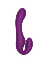 Vibratore Xocoon 2 In 1 Strapless Strap On Viola - XOCOON - Vibratori Doppi | erosidea.com