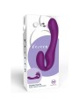Vibratore Xocoon 2 In 1 Strapless Strap On Viola - XOCOON - Vibratori Doppi | erosidea.com