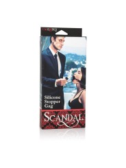 Bavaglio Calexotics Scandal Silicone Stopper Gag - CALEXOTICS - Ball Gag e Bavagli | erosidea.com