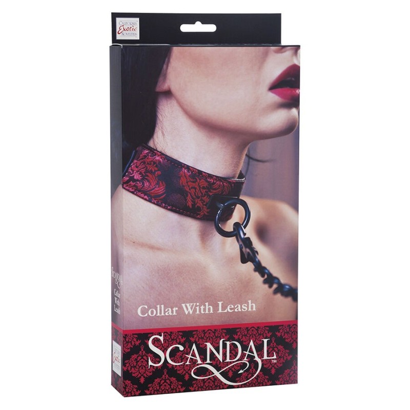 Calexotics - Scandal Collana Con Cinturino Nero - CALEXOTICS - Collari e Guinzagli | erosidea.com
