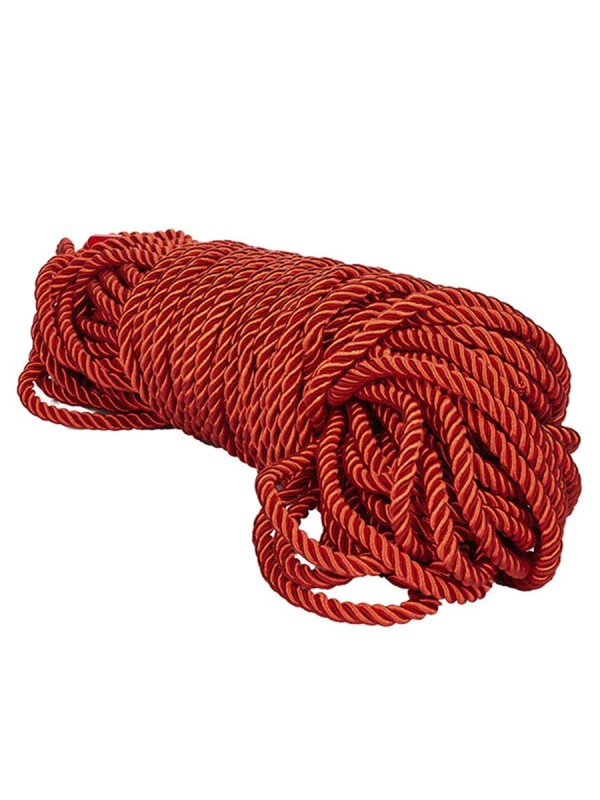 Calexotics - Scandal Corda Rossa Bdsm 30 M - CALEXOTICS - Corde e Nastri | erosidea.com