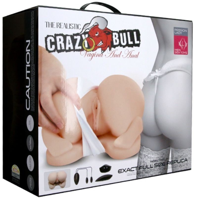 Crazy Bull - Posizione Realistica Del Cane Indietro Doppio Canale - CRAZY BULL - Masturbatori Ano | erosidea.com
