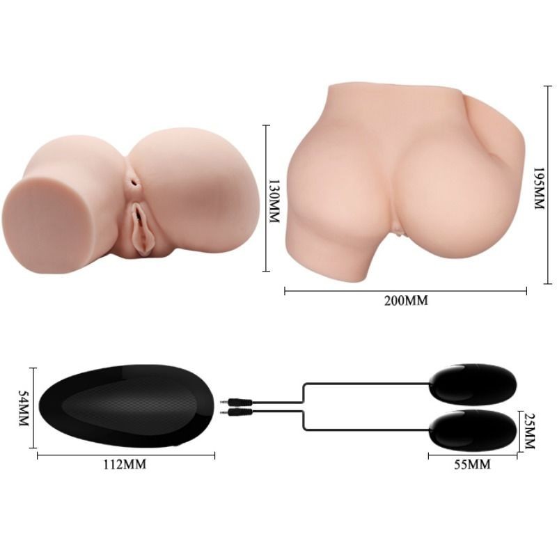 Crazy Bull - Calcio Con Vagina E Ano Realistici E Vibrazioni - CRAZY BULL - Masturbatori Ano | erosidea.com
