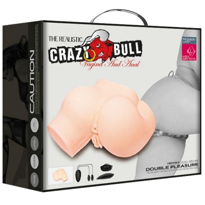 Crazy Bull - Calcio Con Vagina E Ano Realistici E Vibrazioni - CRAZY BULL - Masturbatori Ano | erosidea.com