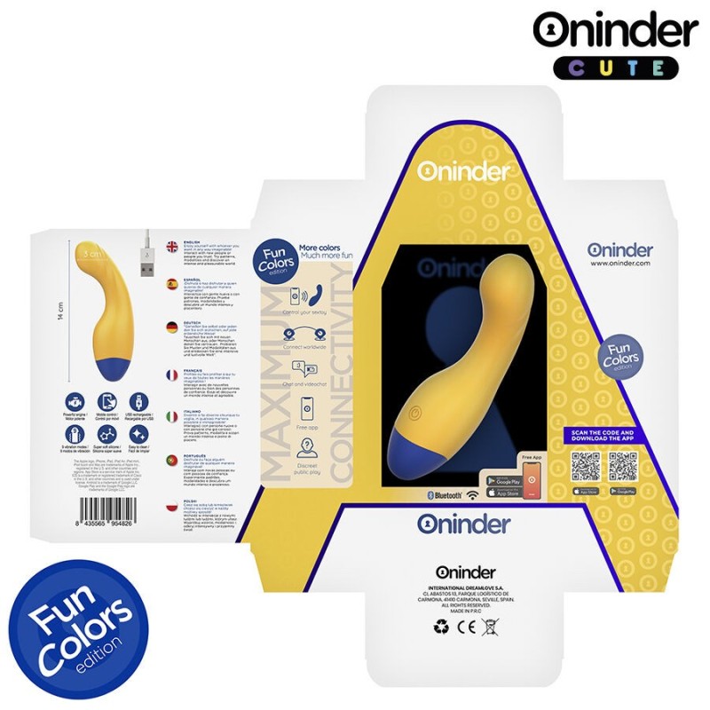 Oninder Cute - Vibratore Punto G Love Buddy Master - App Gratuita - ONINDER CUTE - Vibratori con App | erosidea.com