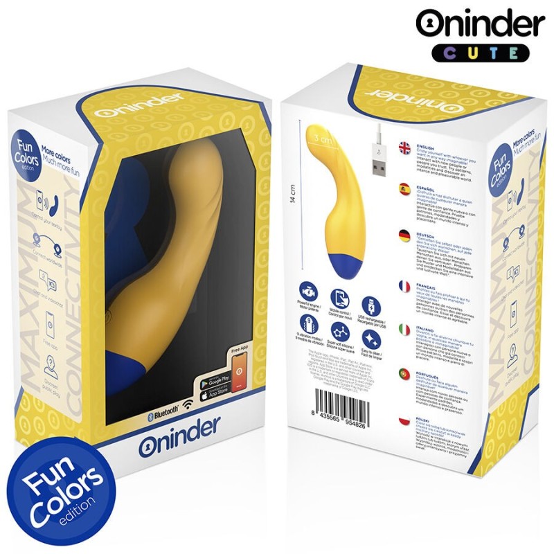 Oninder Cute - Vibratore Punto G Love Buddy Master - App Gratuita - ONINDER CUTE - Vibratori con App | erosidea.com
