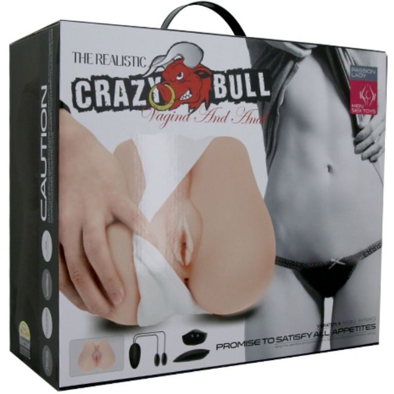 Crazy Bull - Vagina E Ano Realistici Con Posizione Di Vibrazione 3 - CRAZY BULL - Masturbatori Ano | erosidea.com