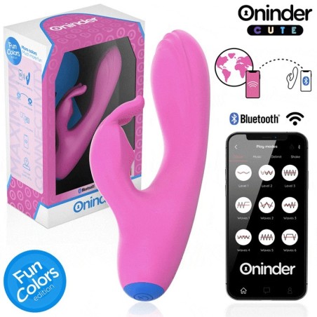 Oninder Cute - Vibratore Rabbit Per Punto G E Clitoride - App Gratuita - ONINDER CUTE - Vibratori con App | erosidea.com
