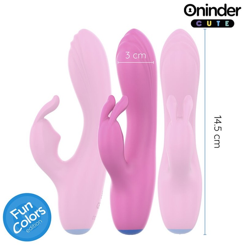 Oninder Cute - Vibratore Rabbit Per Punto G E Clitoride - App Gratuita - ONINDER CUTE - Vibratori con App | erosidea.com
