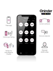 Oninder Cute - Vibratore Rabbit Per Punto G E Clitoride - App Gratuita - ONINDER CUTE - Vibratori con App | erosidea.com