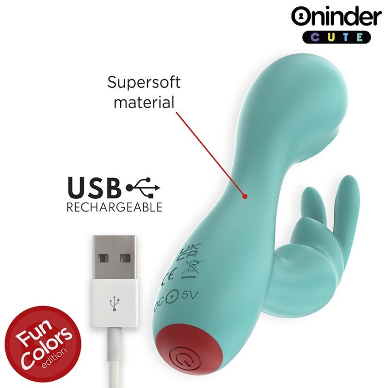 Oninder Cute - Vibratore Clitoride Punto G Love Bunny - App Gratuita - ONINDER CUTE - Vibratori con App | erosidea.com