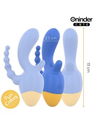 Oninder Cute - Love 3 Some Triplo Vibratore - App Gratuita - ONINDER CUTE - Vibratori con App | erosidea.com