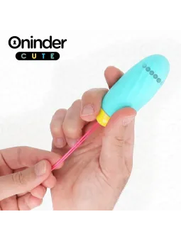 Oninder Cute - Uovo Vibro-Rotante In Silicone Con Gemma Per Amore E Piacere - App Gratuita