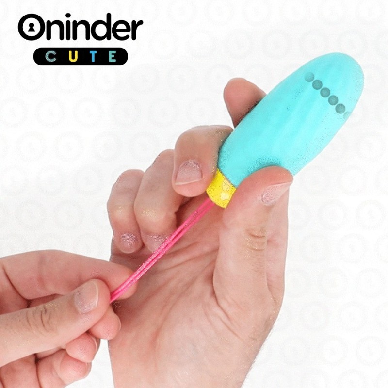 Oninder Cute - Uovo Vibro-Rotante In Silicone Con Gemma Per Amore E Piacere - App Gratuita - ONINDER CUTE - Ovetti Palline Sfere | erosidea.com