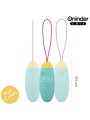 Oninder Cute - Uovo Vibro-Rotante In Silicone Con Gemma Per Amore E Piacere - App Gratuita - ONINDER CUTE - Ovetti Palline Sfere | erosidea.com
