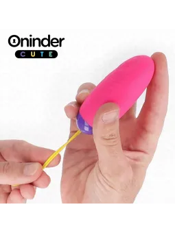 Oninder Cute - Uovo In Silicone Con Vibro-Onda E Piacere - App Gratuita