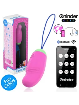 Oninder Cute - Uovo Vibro-Rotante In Silicone 360Â° Per Amore E Piacere - App Gratuita