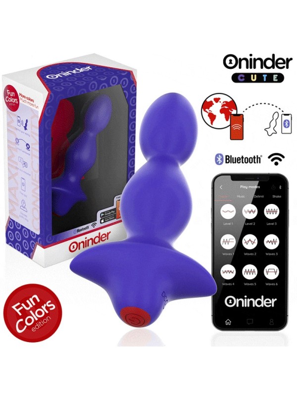 Oninder Cute - Dilatatore Anale Vibrante Love Butt - App Gratuita - ONINDER CUTE - Vibratori con App | erosidea.com