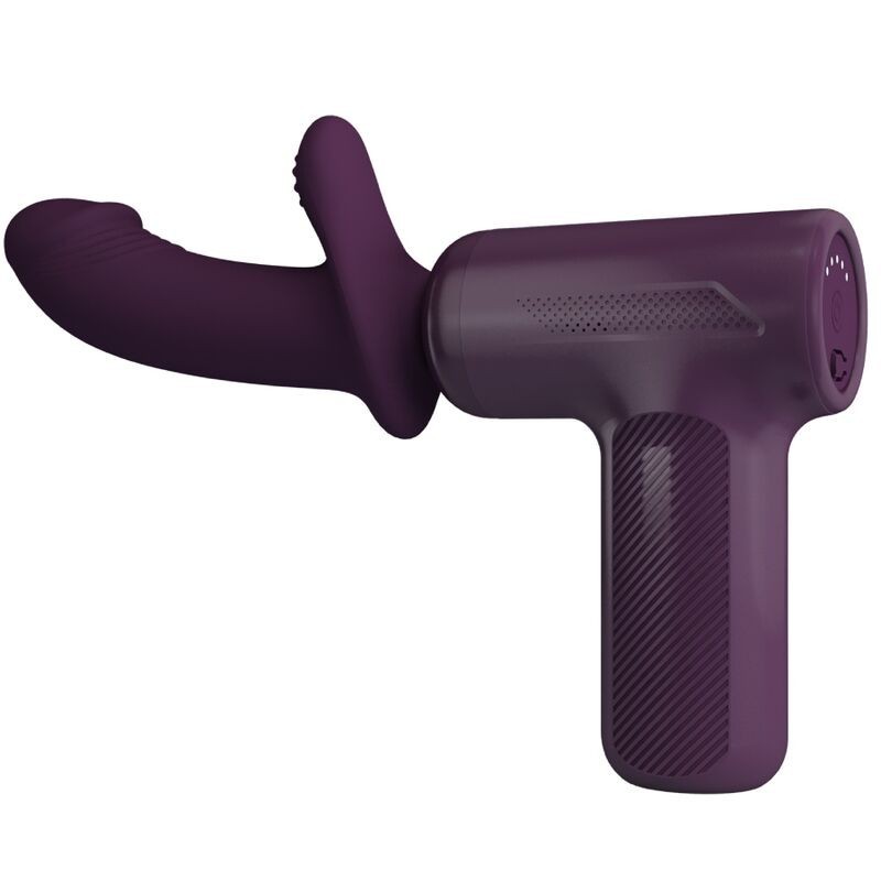 Pretty Love - Dj Scholar Massaggiatore 5 Impostazioni Viola - PRETTY LOVE C-TYPE - Magic Wand | erosidea.com