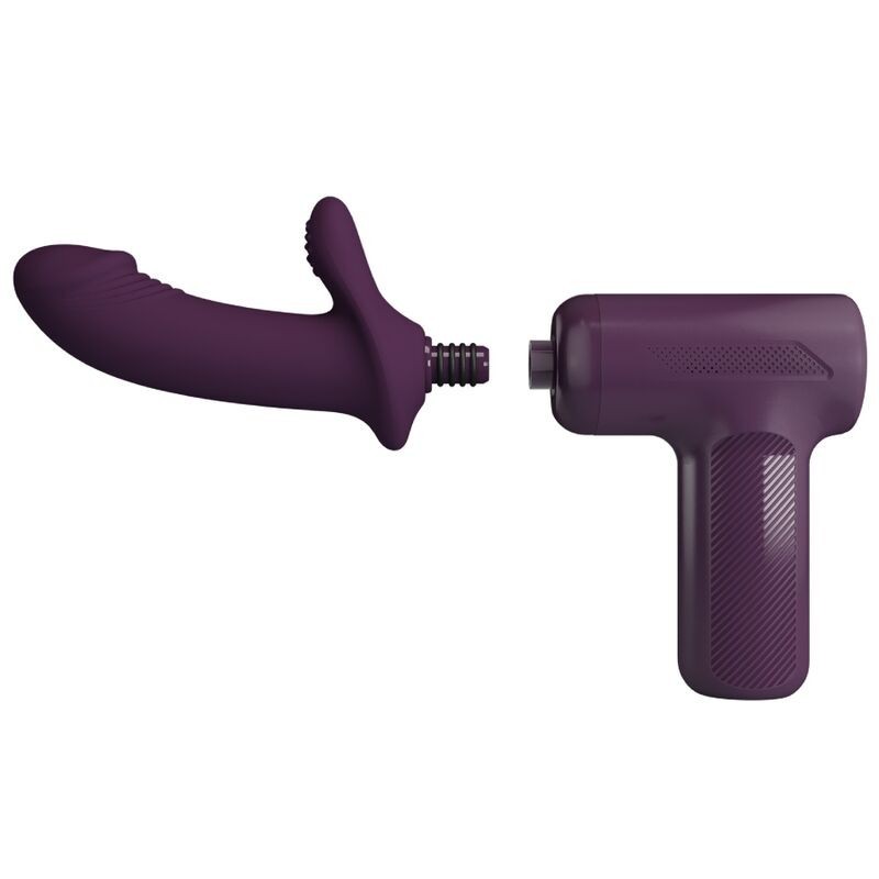 Pretty Love - Dj Scholar Massaggiatore 5 Impostazioni Viola - PRETTY LOVE C-TYPE - Magic Wand | erosidea.com