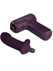 Pretty Love - Dj Scholar Massaggiatore 5 Impostazioni Viola - PRETTY LOVE C-TYPE - Magic Wand | erosidea.com