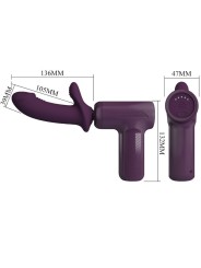 Pretty Love - Dj Scholar Massaggiatore 5 Impostazioni Viola - PRETTY LOVE C-TYPE - Magic Wand | erosidea.com