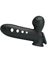 Pretty Love - Manicotto Per Pene Crane Con Airbag Nero - PRETTY LOVE - Guaine e Prolunghe | erosidea.com