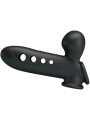 Pretty Love - Manicotto Per Pene Crane Con Airbag Nero - PRETTY LOVE - Guaine e Prolunghe | erosidea.com