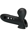 Pretty Love - Manicotto Per Pene Crane Con Airbag Nero - PRETTY LOVE - Guaine e Prolunghe | erosidea.com