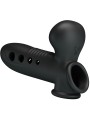Pretty Love - Manicotto Per Pene Crane Con Airbag Nero - PRETTY LOVE - Guaine e Prolunghe | erosidea.com