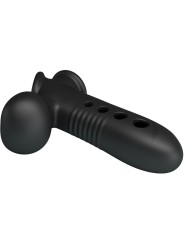 Pretty Love - Manicotto Per Pene Crane Con Airbag Nero - PRETTY LOVE - Guaine e Prolunghe | erosidea.com