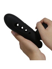 Pretty Love - Manicotto Per Pene Crane Con Airbag Nero - PRETTY LOVE - Guaine e Prolunghe | erosidea.com