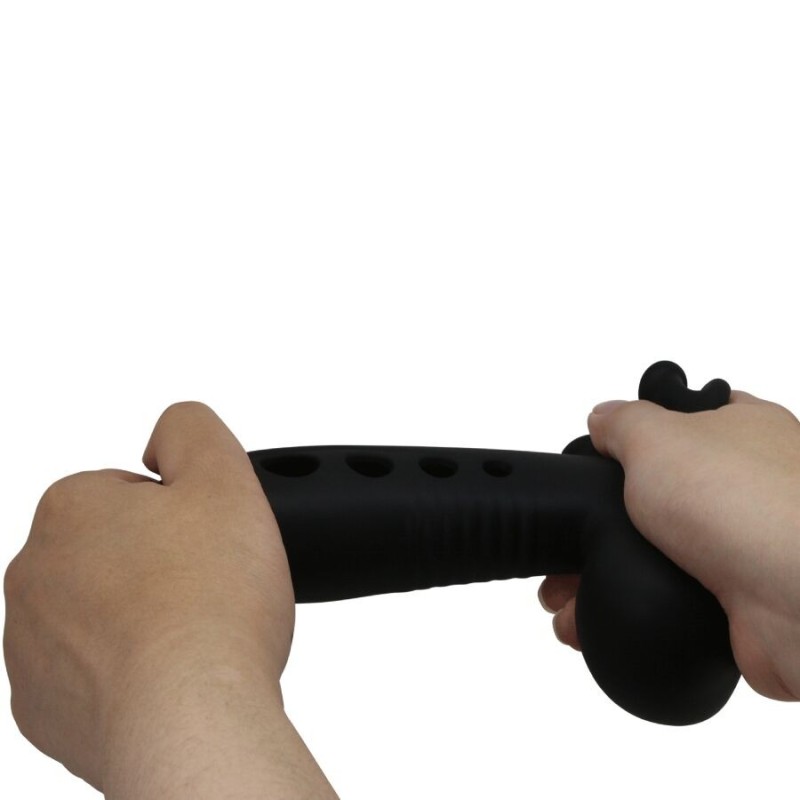 Pretty Love - Manicotto Per Pene Crane Con Airbag Nero - PRETTY LOVE - Guaine e Prolunghe | erosidea.com