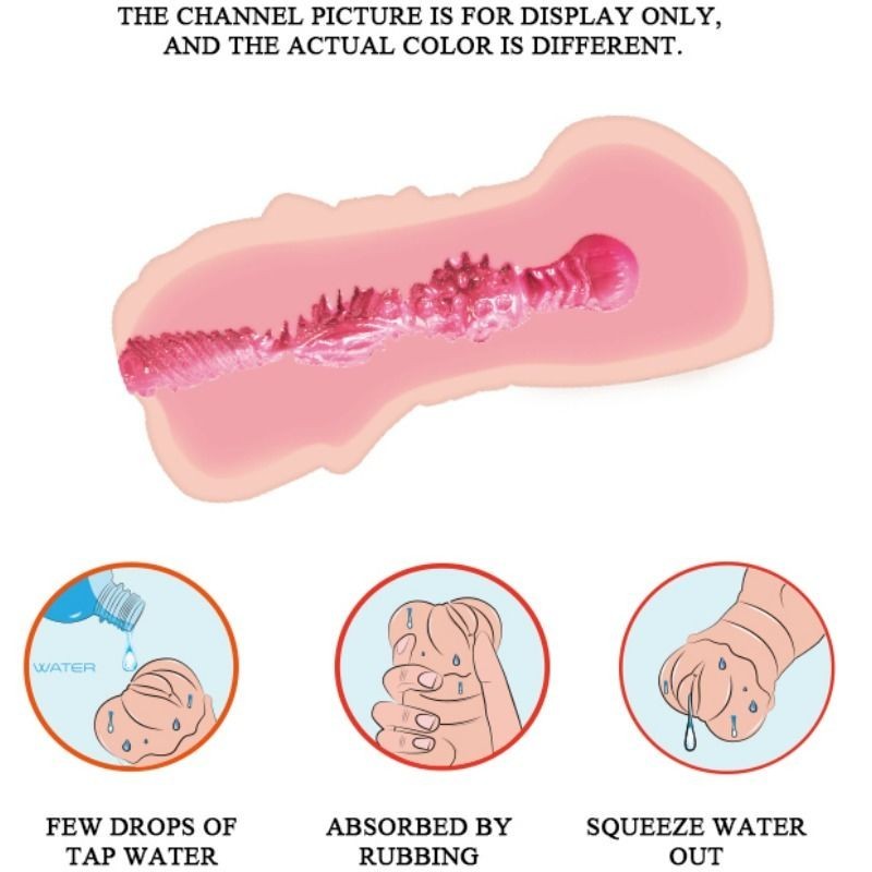 Crazy Bull - Masturbador Vagina Con Pelle Acquata Con Proiettili Vibranti - CRAZY BULL - Masturbatori Vagina | erosidea.com