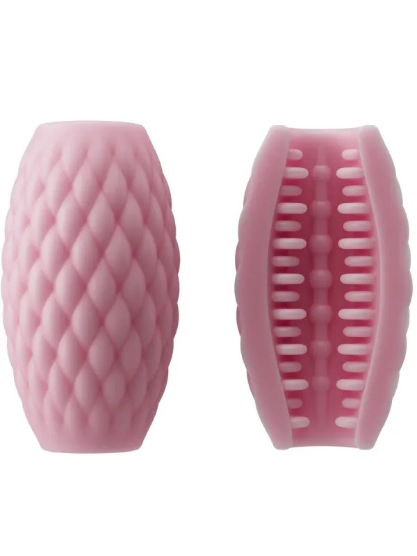 Pretty Love - Masturbatore Maschile In Silicone Rosa - PRETTY LOVE - Masturbatori Mini | erosidea.com