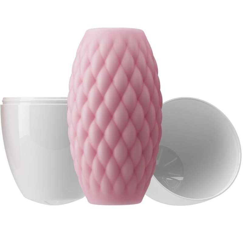Pretty Love - Masturbatore Maschile In Silicone Rosa - PRETTY LOVE - Masturbatori Mini | erosidea.com