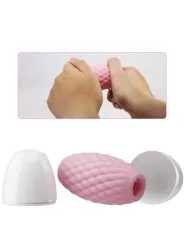 Pretty Love - Masturbatore Maschile In Silicone Rosa - PRETTY LOVE - Masturbatori Mini | erosidea.com