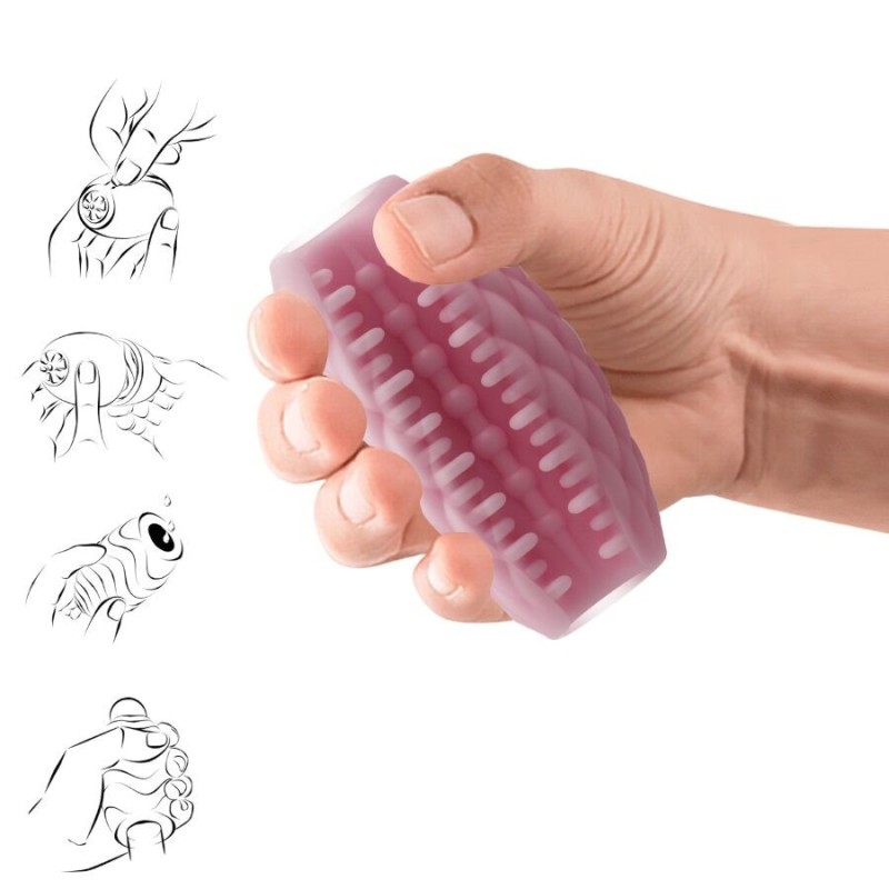 Pretty Love - Masturbatore Maschile In Silicone Rosa - PRETTY LOVE - Masturbatori Mini | erosidea.com
