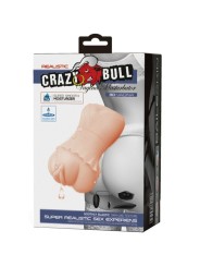 Crazy Bull - Masturbador Vagina Con Pelle Acquata Con Proiettili Vibranti - CRAZY BULL - Masturbatori Vagina | erosidea.com