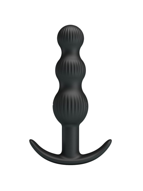 Pretty Love Sidney Plug Anale 10 Vibrazioni Nero - PRETTY LOVE - Plug e Catene Anali | erosidea.com