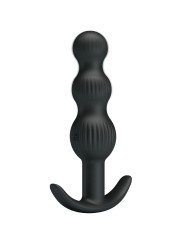 Pretty Love Sidney Plug Anale 10 Vibrazioni Nero - PRETTY LOVE - Plug e Catene Anali | erosidea.com