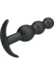 Pretty Love Sidney Plug Anale 10 Vibrazioni Nero - PRETTY LOVE - Plug e Catene Anali | erosidea.com