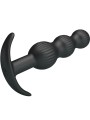 Pretty Love Sidney Plug Anale 10 Vibrazioni Nero - PRETTY LOVE - Plug e Catene Anali | erosidea.com