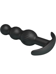 Pretty Love Sidney Plug Anale 10 Vibrazioni Nero - PRETTY LOVE - Plug e Catene Anali | erosidea.com