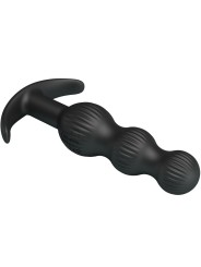 Pretty Love Sidney Plug Anale 10 Vibrazioni Nero - PRETTY LOVE - Plug e Catene Anali | erosidea.com